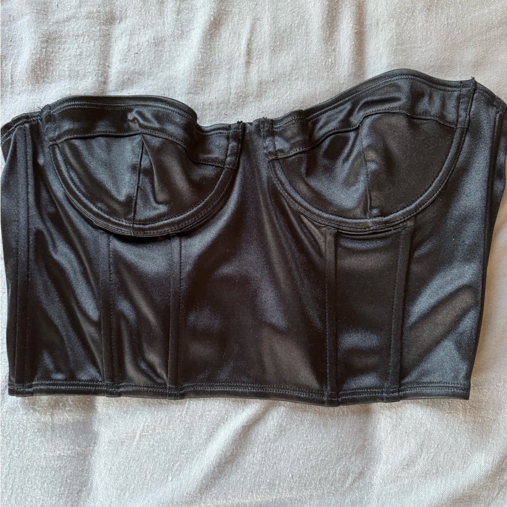 Edikted black corset top